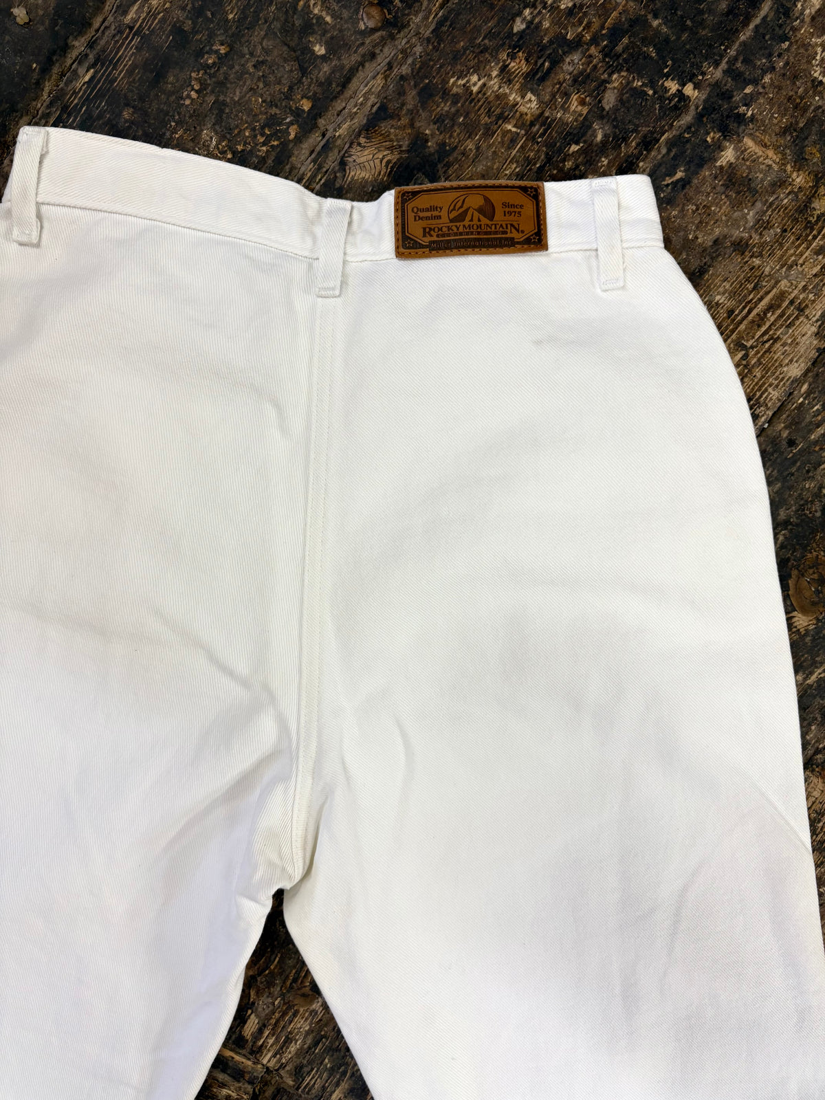 Rockies White Jeans - 29x36