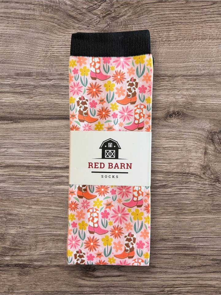 Red Barn Socks