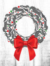 Horse Hollow Press - Horse Christmas Card / Horse Wreath / Holiday Greeting Card