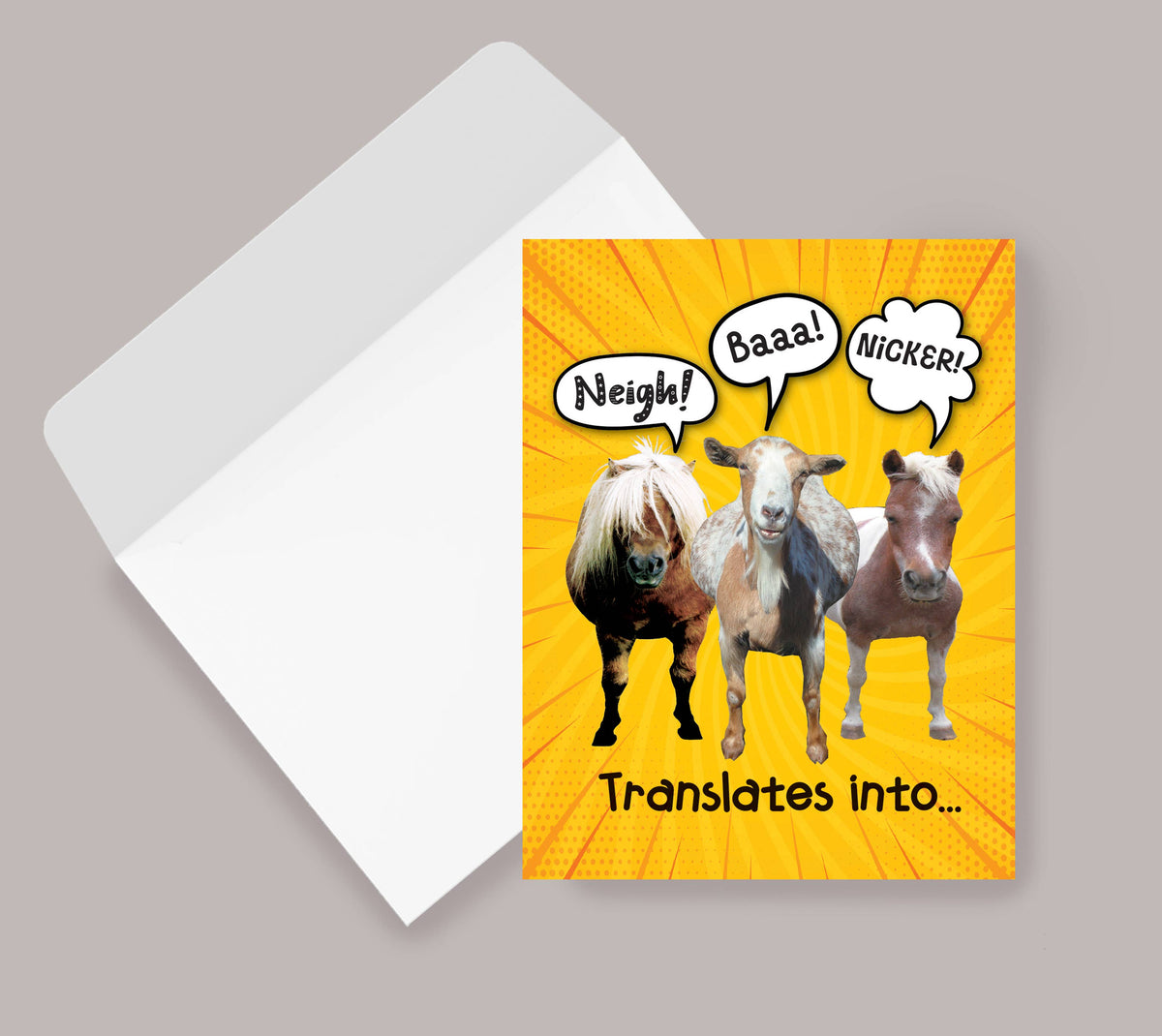 Horse Hollow Press - Horse Birthday Card | Nicker, Neigh