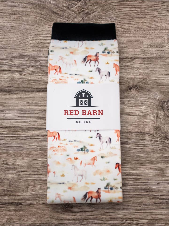 Red Barn Socks