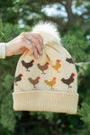 American Farm Company - Chicken Knit Pom Beanie