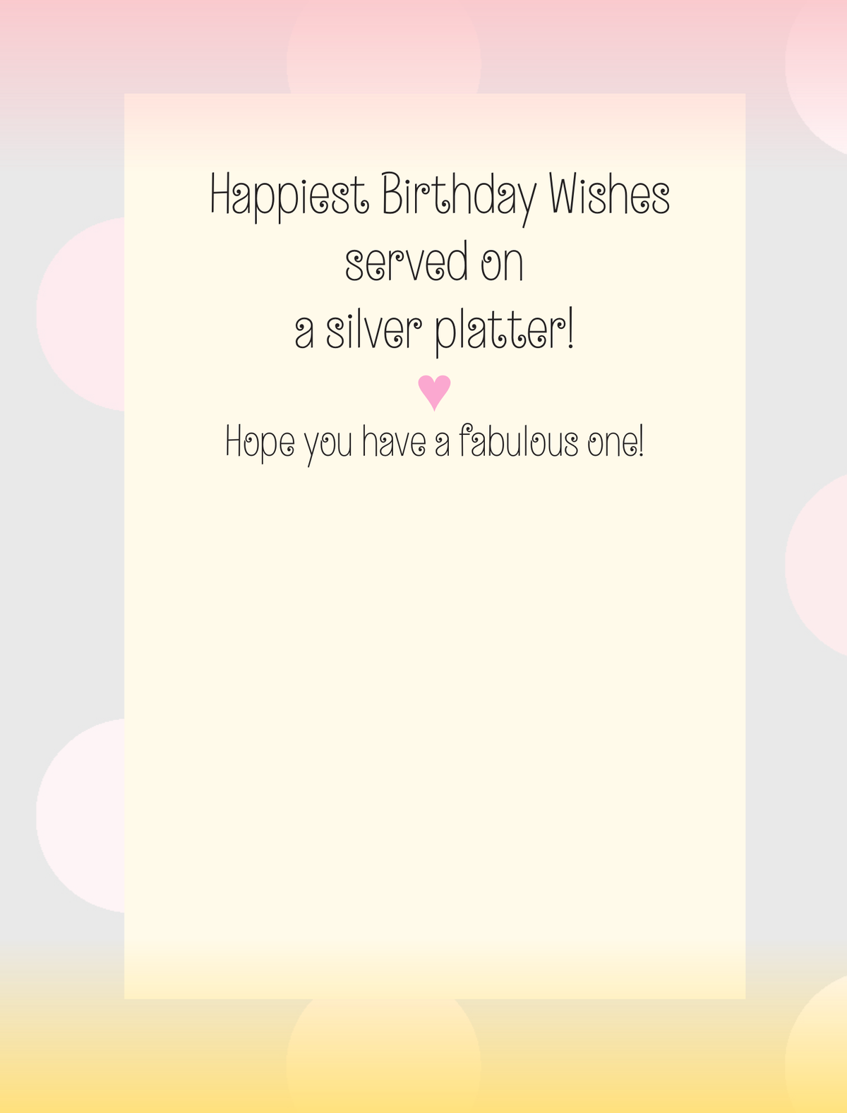 Horse Hollow Press - Horse Birthday Card | Silver Platter