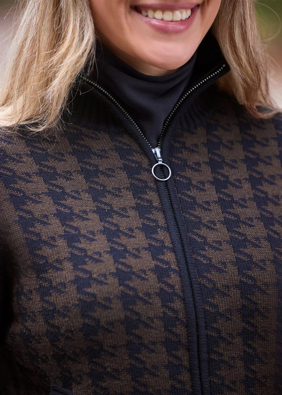 Kerrits EQ Houndstooth Full Zip