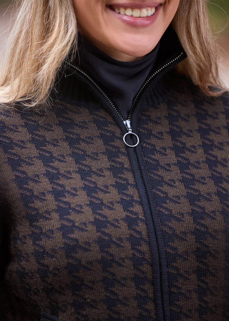 Kerrits EQ Houndstooth Full Zip