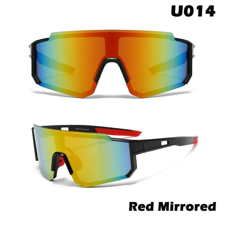 Trio Trading - Sport Shield Sunglasses UV400 Unisex