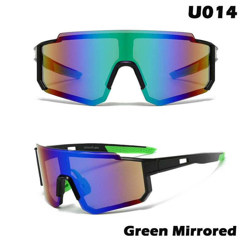 Trio Trading - Sport Shield Sunglasses UV400 Unisex