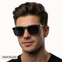 DAX Eyewear - Dash - Men's Polarized Square Sunglasses