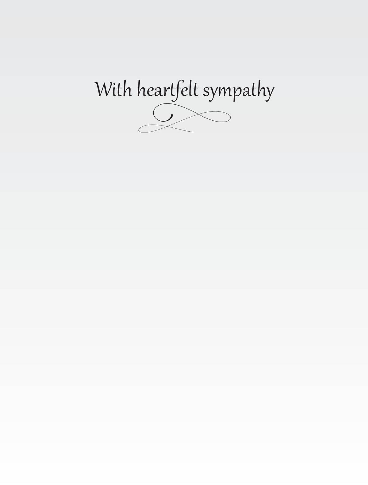 Horse Hollow Press - Horse Sympathy Greeting Card | Thinking of you