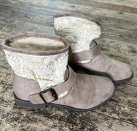 Mudd Lace Slouchy Boot - 6