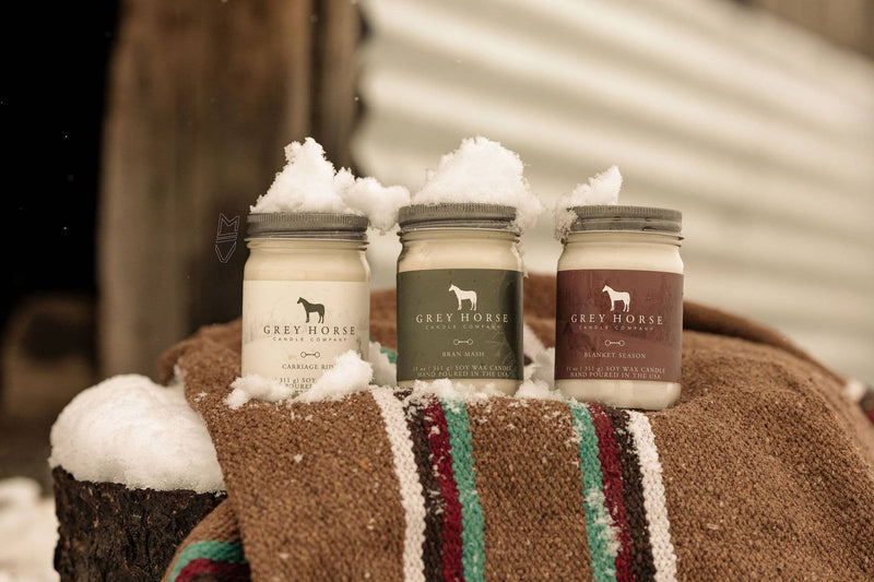 Grey Horse Candle Company - Holiday Collection Soy Candles
