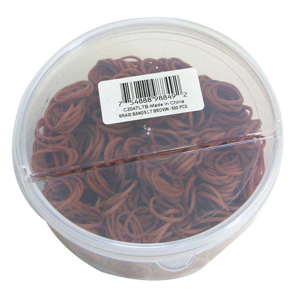 Intrepid International - Braiding Bands - 500/Tub