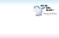 Horse Hollow Press - Horse Birthday Card | Instructions