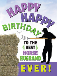 Horse Hollow Press - Horse Birthday Card | Horse Husband