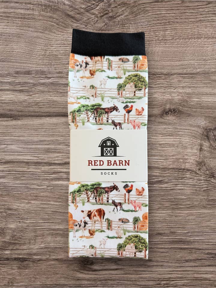 Red Barn Socks