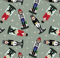 Hunt Seat Paper Co. - Three (Ring) Wisemen - Equestrian Nutcracker Gift Wrap