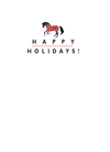 Horse Hollow Press - Horse Boxed Christmas Cards / Tree of Blankets / 8 Holiday