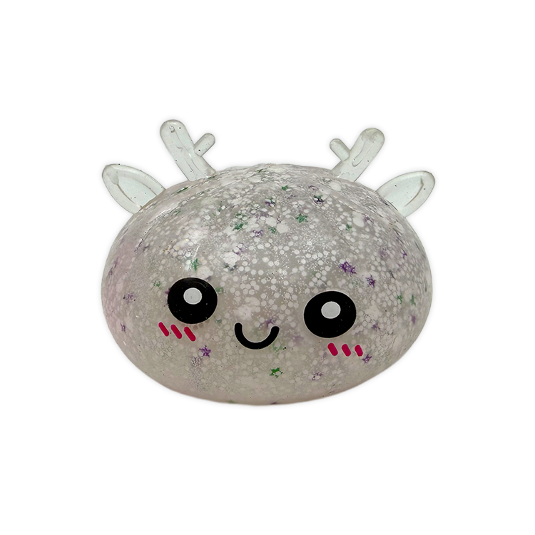 Novelty Brands - Fun Doh Christmas Mystery Reindeer Dumpling Squishy Toy