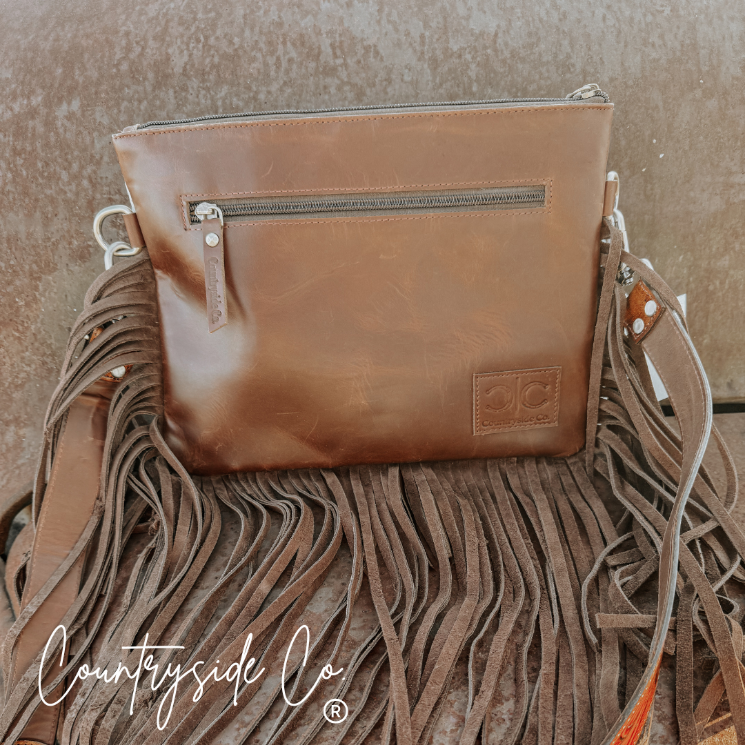 Countryside Co. - Fort Worth Cowhide Crossbody Purse