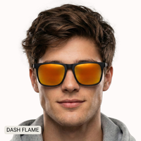 DAX Eyewear - Dash - Men's Polarized Square Sunglasses