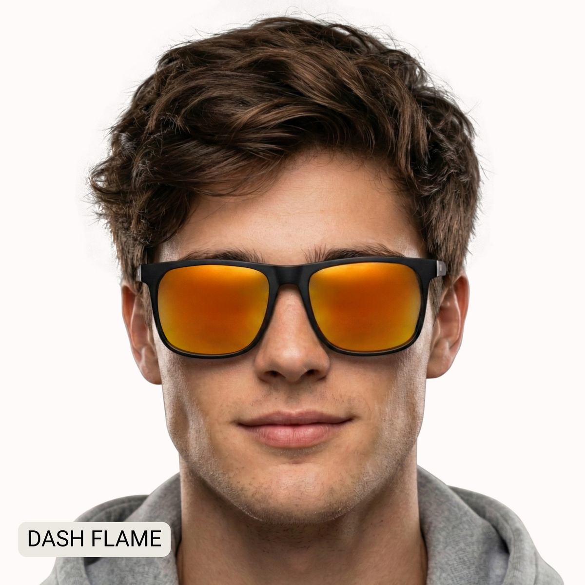 DAX Eyewear - Dash - Men's Polarized Square Sunglasses