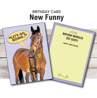 Horse Hollow Press - Horse Birthday Card | Let's Go Riding