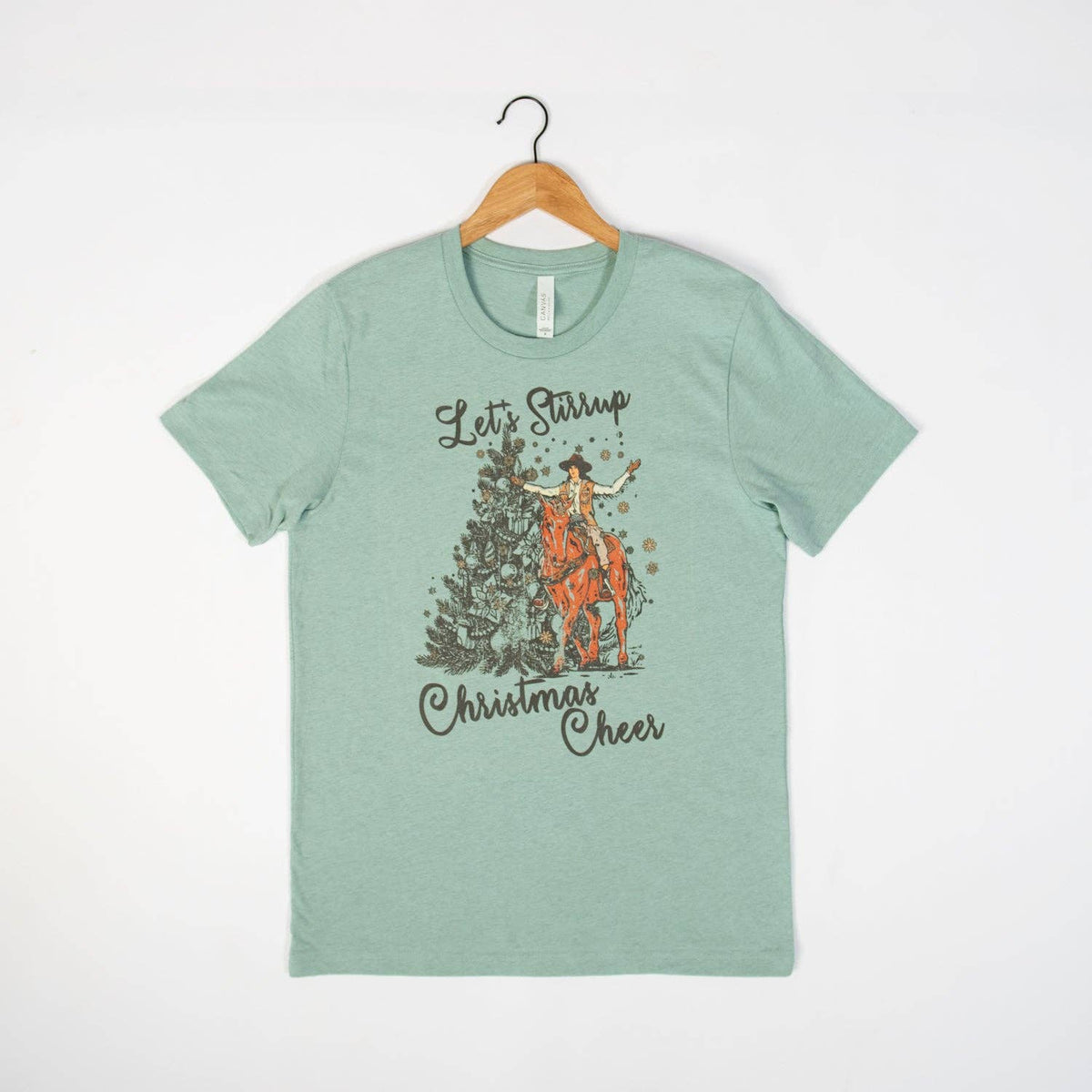 American Farm Company - Let's Stirrup Christmas Cheer Tee