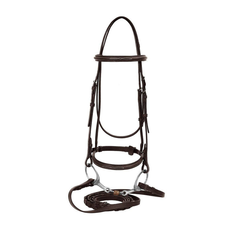 JPC Equestrian - Henri de Rivel Advantage Fancy Raised Snaffle Bridle