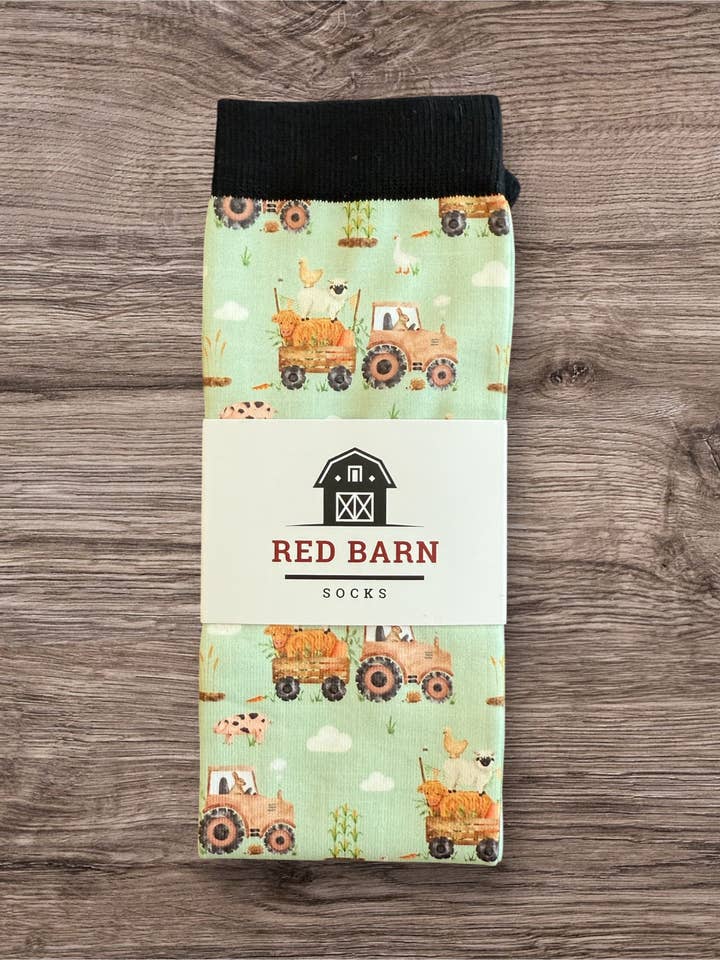 Red Barn Socks