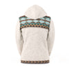 Lost Horizons Knitwear - Dakotah Hooded Wool Sweater with Western Pattern