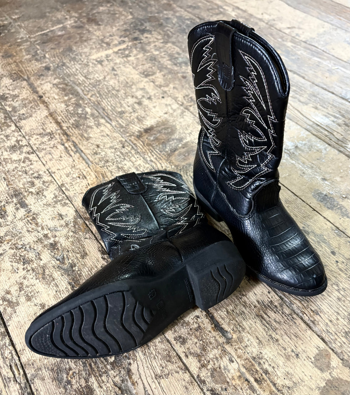 Smart Fit Cowboy Boots - kids 13.5