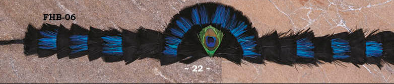 Hat Band Crown Blue with Eye