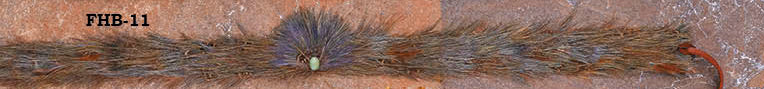 Hat Band Feather RN Green/Blue with Small Crown