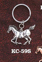 Keychain Horse Silver