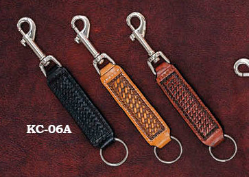 Keychain Leather - Basketweave