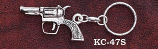 Keychain Gun Silver
