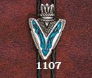 Bolo Arrowhead with Turquoise Accent