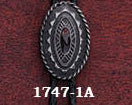 Bolo Aztec Oval Amber Made in USA