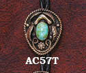 Bolo Small Oval Turquoise