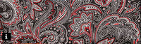 100% Silk Scarf Patterened