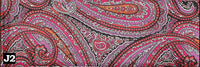 100% Silk Scarf Patterened