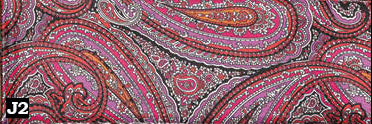 100% Silk Scarf Patterened