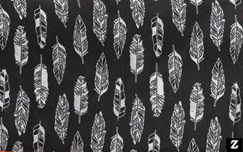 100% Silk Scarf Patterened