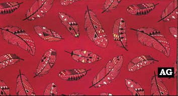 100% Silk Scarf Patterened