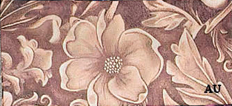 100% Silk Scarf Patterened