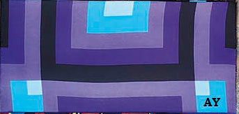 100% Silk Scarf Patterened