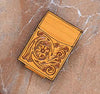 L Money Clip/Card Holder Leather