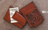 L Money Clip/Card Holder Leather
