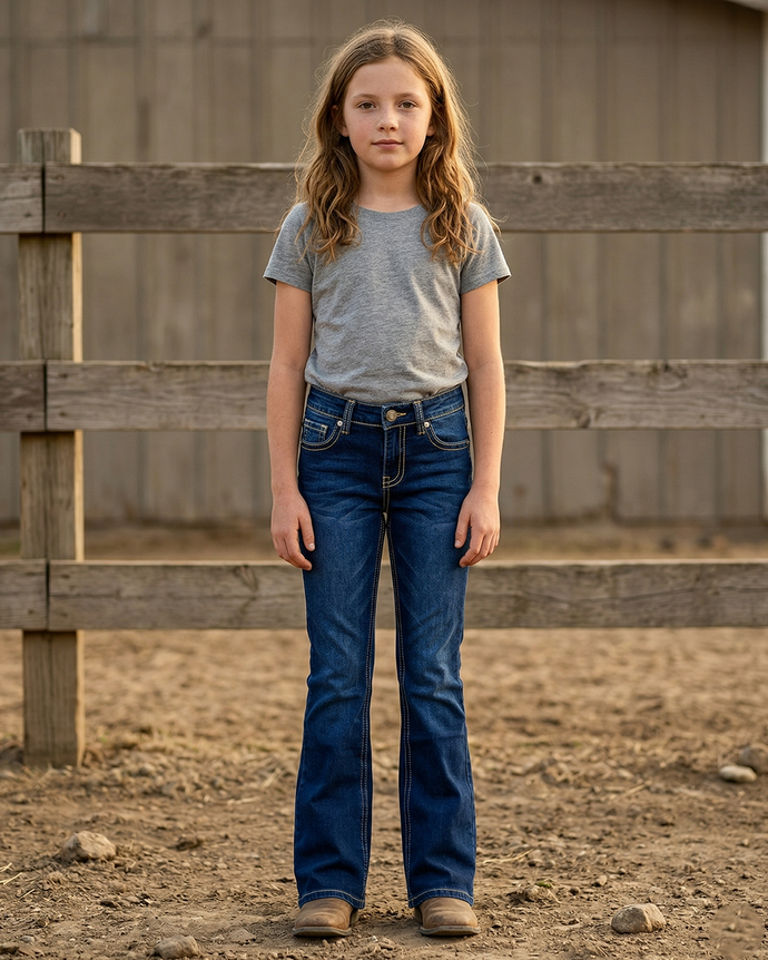 Girl's Western Basics Jeans