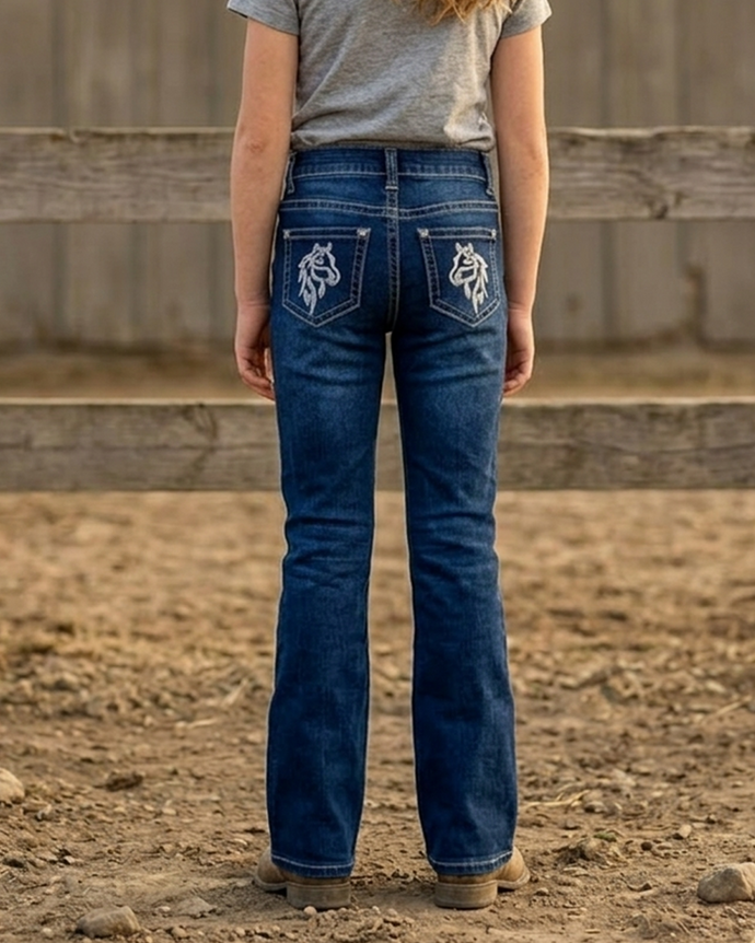 Girl's Western Basics Jeans